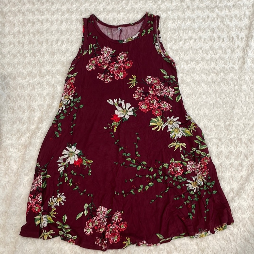 Size S cotton dress with pockets. Never worn